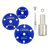 SHDIATOOL Diamond Cut-off Wheel 30/40/50MM, M14 Flange, 1MM Thickness, with