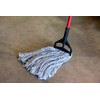 KLEEN HANDLER Cut End Finish Mop | 1.25" Universal Headband