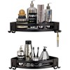 Bakzon Corner Shower Caddy, Shower Shelf Corner No Drilling Bathroom