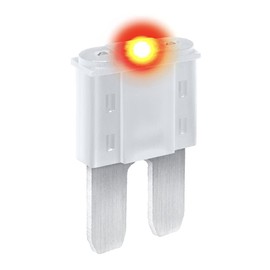 CARAX Glow Fuse – Premium Fuse Micro 2 Blade APT/ATR – 25A Kit 1 pcs – Glow When Blown LED Automotive Fuse – Smart Auto Glow Fuse Easy Identification – 1 pcs