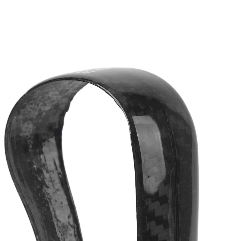 5 Speed Gear Shift Knob Cover Carbon Fiber Decorative Fashionable