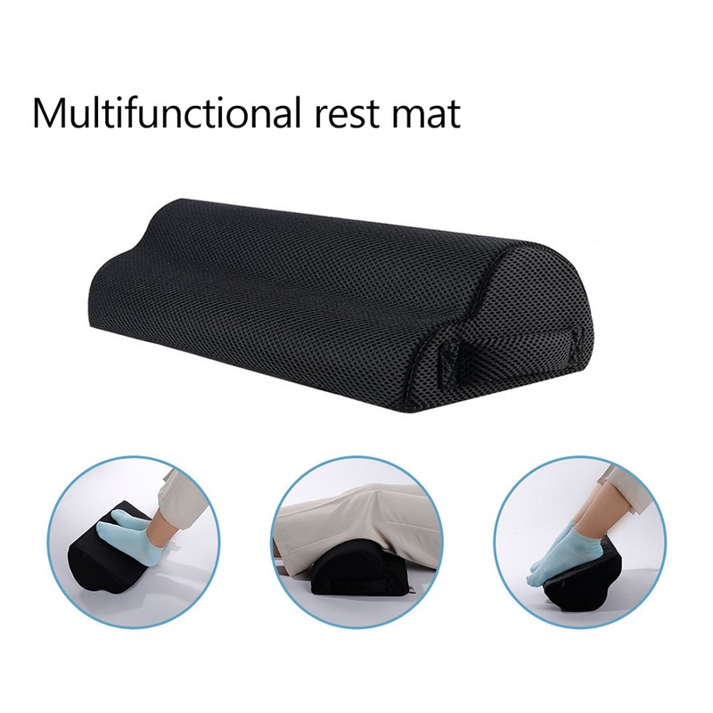 Foot Rest Under Desk Cushion Ergonomic Half Cylinder Pad for