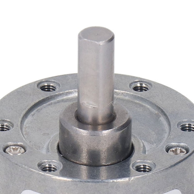 DC Gear Motor Aluminum Alloy Shell Rustproof Low Friction Brass