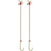 VEVOR J Hook Chain, 2PCS 5/16" x 6' G80 15"