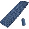 normani Quick Inflatable Camping Sleeping Mat, Ultralight, Small Pack Size,