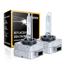 LTONXEN D1S HID Bulbs Genuine Replacement Car Headlight Instant Start 6500K Inspection 35W 12V (Pack of 2)