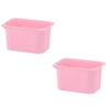 TROFAST Storage Box, Pink; 16 ½x11 ¾x9 ", Stackable Containers/Bins/Baskets,