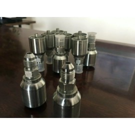 Gator Parker After Market 1/4" Hose, 1/4" Male JIC HYDRAULIC HOSE FITTINGS 10 Pack