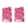 Disposable Shower Caps 200pcs Pink Waterproof Hair Care High Elasticity