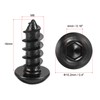 sourcing map Hex Socket Self Tapping Screws, M6 x 16mm