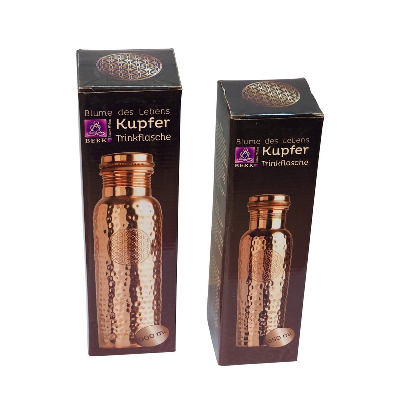 Berk Copper Water Bottle 650 ml