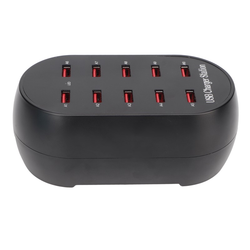 USB Charging Station 10 Port Small Desktop USB Fast Charging