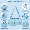 Sleepover Bags for Girls, Soft Plush Dance Duffle Bag with