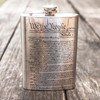 8oz We the People Flask
