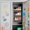 GRANNY SAYS 3-Shelf Hanging Closet Organizer, Foldable Storage, Dark Brown
