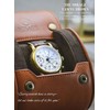 Watch Travel Case Leather – Single, 1 Watch Roll –