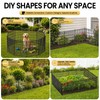 No Dig Garden Fence, Dog Fencing Outdoor for Yard, 5