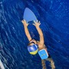 Swimming Back Float and Kickboard Set for Kids Swimming Bubble