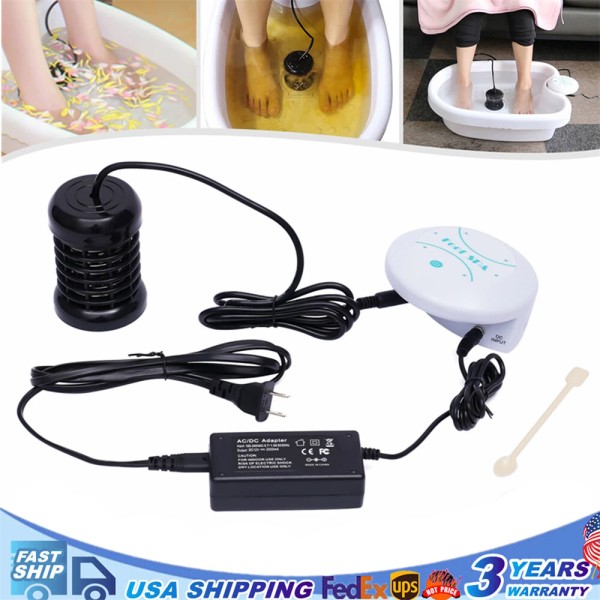 Unbranded Foot Spa Detox Ionic Machine Soak Remove Toxins Salon