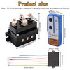 Torkettle 12V 500A Winch Solenoid Contactor Relay and Wireless Twin
