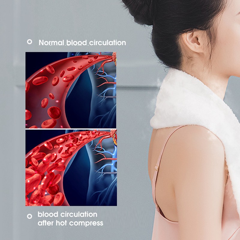 Cervical Vertebra Massage Device Mini Smart Constant Temperature Hot Compress