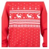 NOROZE Men's Boys Matching Christmas Sweatshirt Novelty Let it Snow