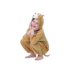 Matissa Kids Animal Costumes Boys Girls Unisex Fancy Dress Outfit Cosplay Children Onesies (M (For kids 35.5" - 41.5" tall), Monkey)