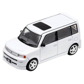 DIECASTTEAM 1/64 Toyota bB RHD White Finished Product