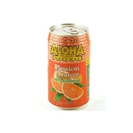 aloha maid passion orange drink (100% all natural) - 11.5 fl oz [12 units] (073366118016)