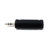 DRUT 1pcs 3.5mm Stereo Plug to 6.35mm Stereo Socket Audio