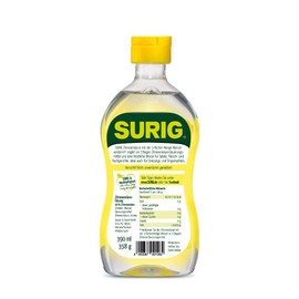 SURIG Citric acid - your all-rounder for kitchen and household in the practical Surig bottle (390 g) - the original. Naturally effective.