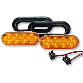 Custer CPL65A-STR 6.5" Amber Strobe Kit