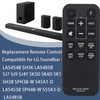 Replacement Remote Control Compatible for LG Sound bar LAS454B SH3K