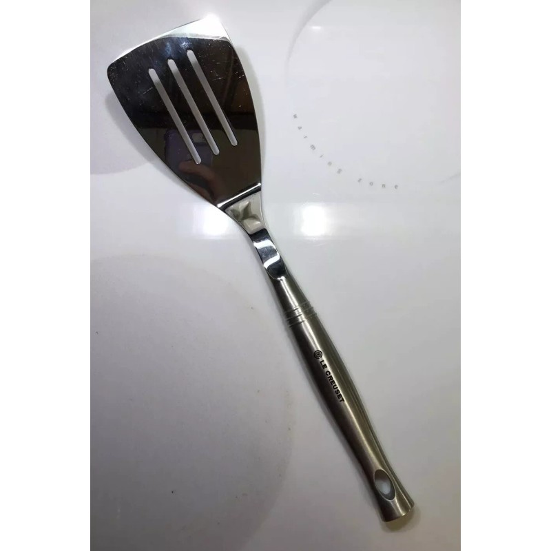Le Creuset Revolution Slotted Turner LE CREUSET Stainless Steel NWT