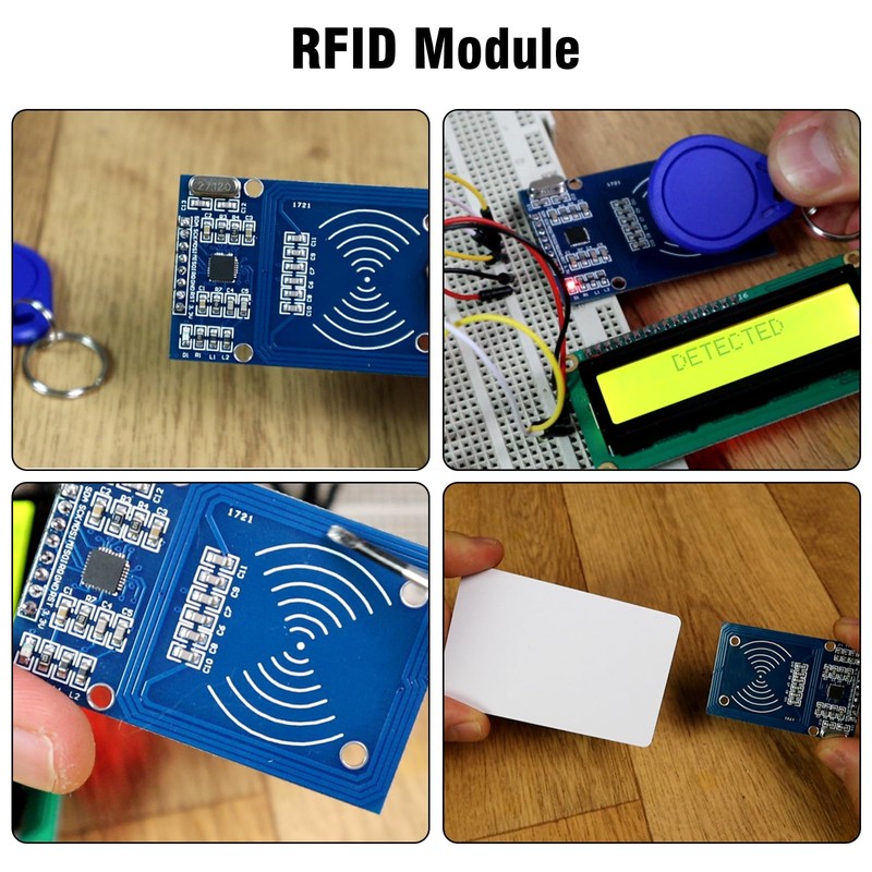 RFID Kit Binghe 2 Pcs RFID IC Card Induction Module,