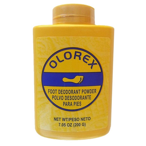 Olorex Foot Deodorant Powder, 7.05 Ounce