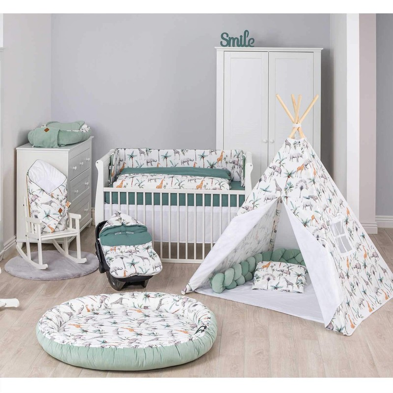 Sevira Kids - Safari fleece swaddling bag