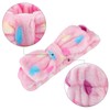 LAXIZAR 10 PCS Bow Headbands Shower Spa Headbands Headwraps for