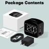 Easysleep Digital Wake Up Alarm Clock with Big LED Display