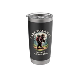 Lake Toxaway, North Carolina NC Blue Ridge Hiking Bear Stainless Steel Insulated Tumbler