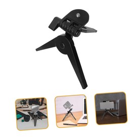 TEHAUX 3PCS Foldable Adjustable Camera Tripod Stand for Phone DSLR Compact Desktop Holder for Easy Filming Photography Portable Design for Travel Daily Use