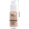 Base de Maquillaje Líquida Beige para Mujeres, Natural y Duradera