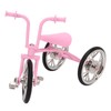 Pink Look Toy Tricycle Model Simulated Design Tricycle Ornament Wear