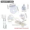 PMTFUMY 12pcs Roller Blind Repair Kit ，Roller Blind Repair Kit