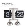 Retro Digital Flip Down Clock Flip Desk Clock Mechanical Battery