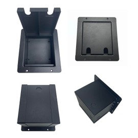 ProSpeakerparts PROCRAFT FPMU-Blank-BK recessed Floor Box/Stage Pocket w/Customizable Plate