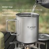 Ti artisan Titanium Pot Ultralight Titanium Cup Camping Cup Titanium