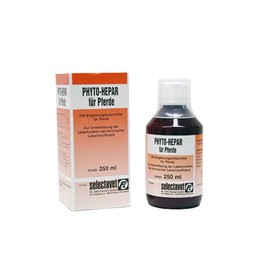 Selectavet Phyto-Hepar 250 ml | Leberfunktion bei Pferden | Artischocke Mariendistel
