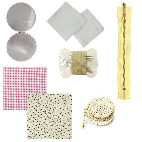 Wrapables Macaroon Coin Purse Handmade DIY, Cookies N’ Cream