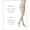 KUNERT Women's Tights Winter Dreams - Plait Warming, Light grey
